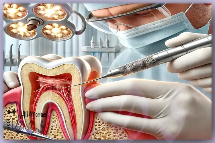 جراحی انتهای ریشه دندان