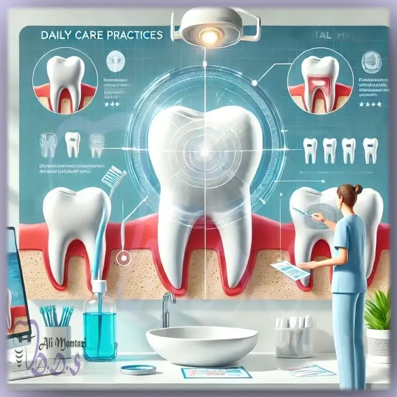 مراقبت از دندان‌های ترمیم‌شده | توسط دکتر ممتازی