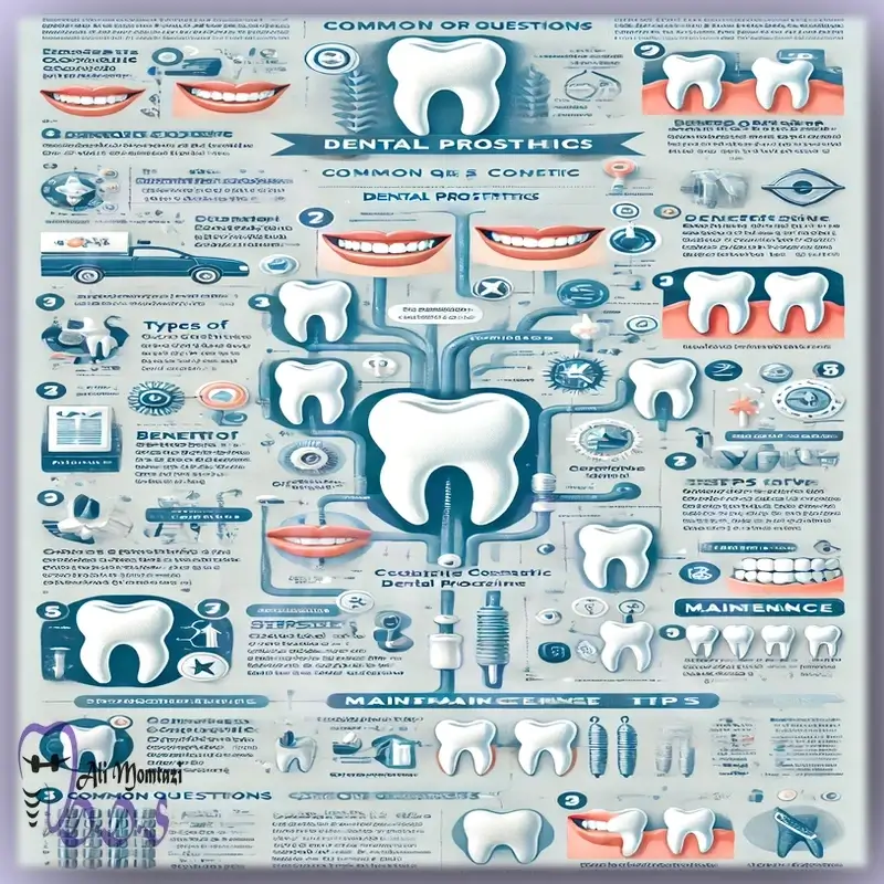 پرسش‌های متداول درباره خدمات ترمیمی و پروتزهای زیبایی دندان
