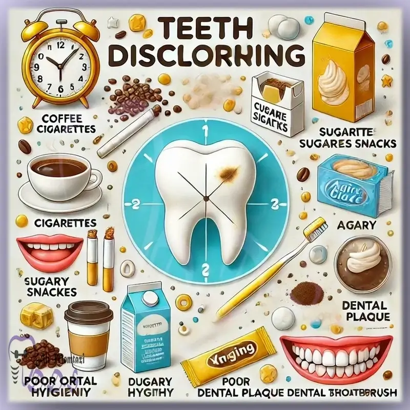 دلایل زرد شدن دندان‌ها | پیشنهاد دکتر ممتازی