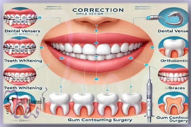 روش‌های مختلف اصلاح طرح لبخند