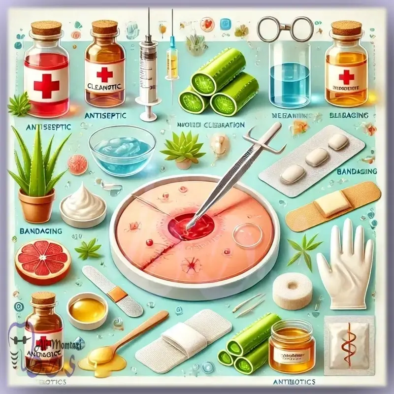 روش‌های معمول درمان التهاب زخم | پیشنهاد دکتر ممتازی