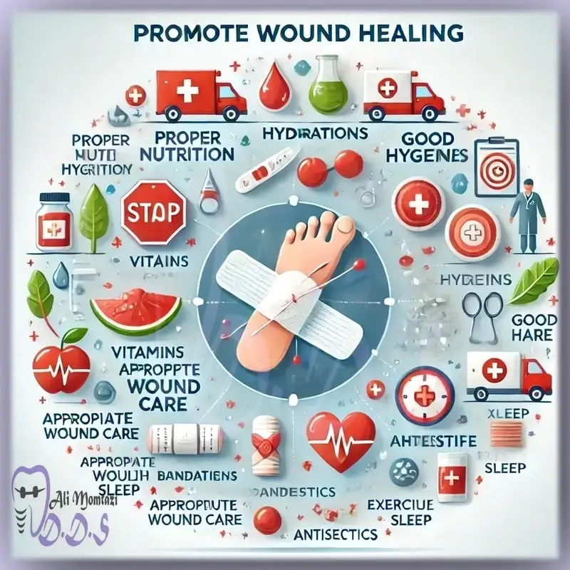 عوامل موثر بر بهبود سریع زخم | برسی دکتر علی ممتازی