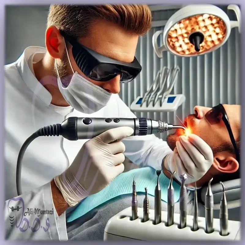 استفاده از گرما برای شل کردن پیچ شکسته ایمپلنت | توسط دکتر علی ممتازی