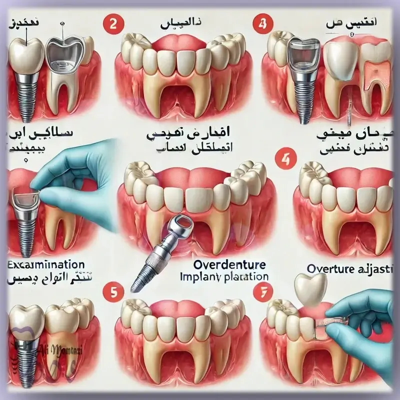 مراحل تهیه اور دنچر | پیشنهاد دکتر ممتازی